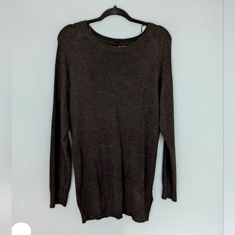 Divided by H&M Black Sweater, Long, M, Tunic Length